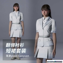 inZOI翻领衬衫短裙套装Mod 