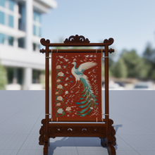 刺绣屏风（可以当画架子） 