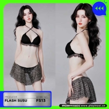 inZOI女士内衣（半透明裙摆）套装MOD 