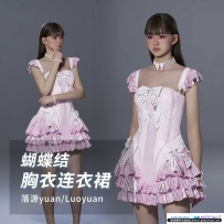 inZOI蝴蝶结胸衣连衣裙Mod