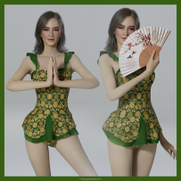 INZOI热带风情泳衣mod分享（导师：古月羊毛卷）