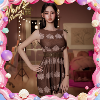 【玹子】海岛风情女装07-东南亚印花刺绣连衣裙